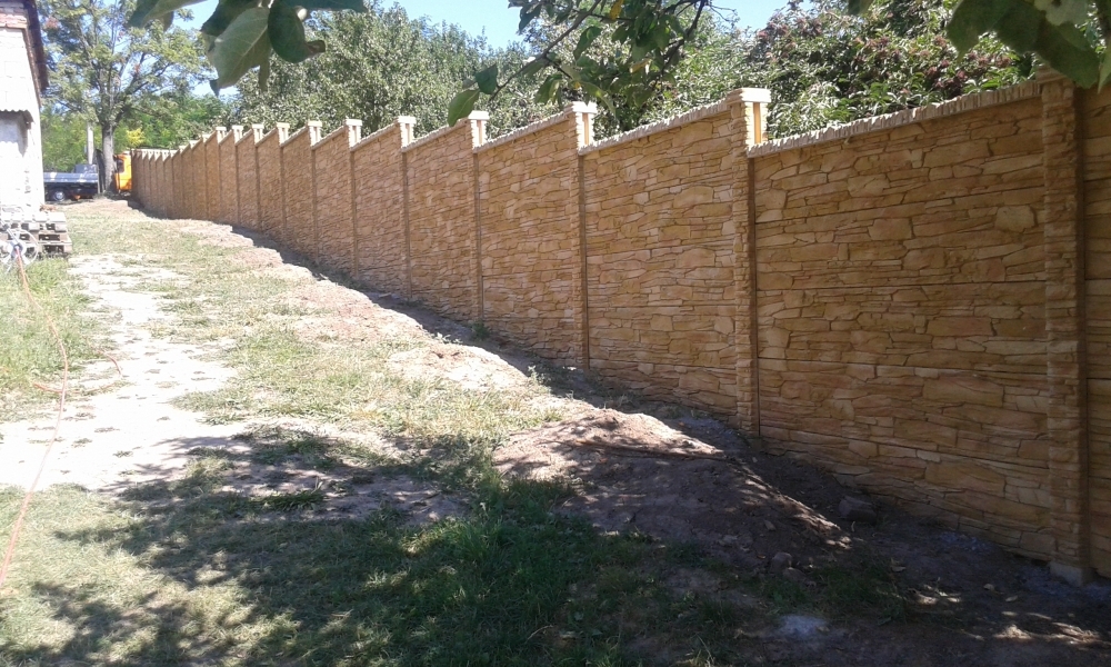 betonový plot lanskroun